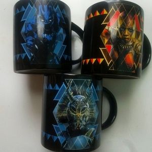 Marvel Black Panther Mug Set 3pcs